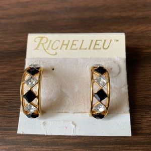 Richelieu Half Hoop Earrings